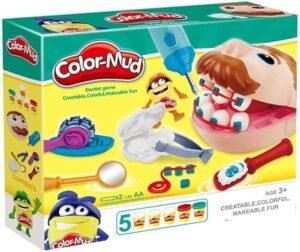 Juego de Dentista Infantil con Plastilina