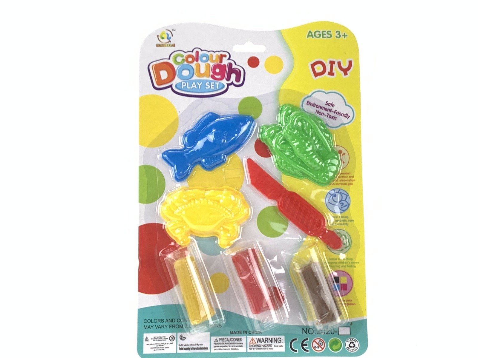 Set de Plastilina con Moldes – Juego Didáctico Infantil