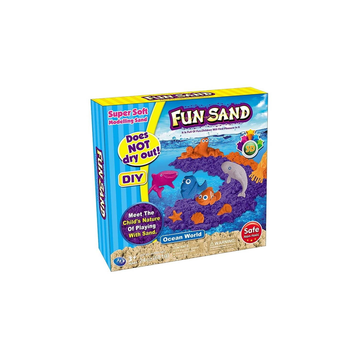 Arena Mágica Fun Sand – Set Didáctico Infantil