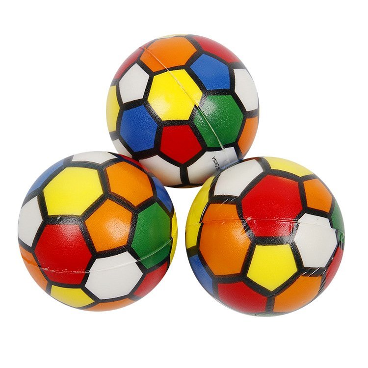Pelota Inflable de Fútbol Multicolor