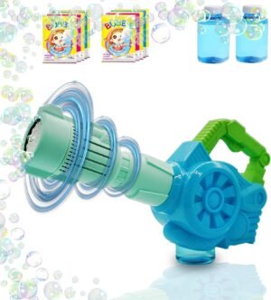 Pistola Burbujera Eléctrica Bubble Machine Gun con Luz