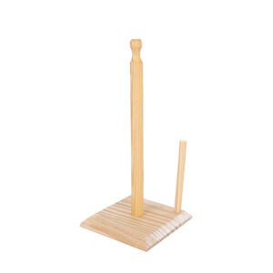 Porta Rollo de Papel de Cocina de Madera