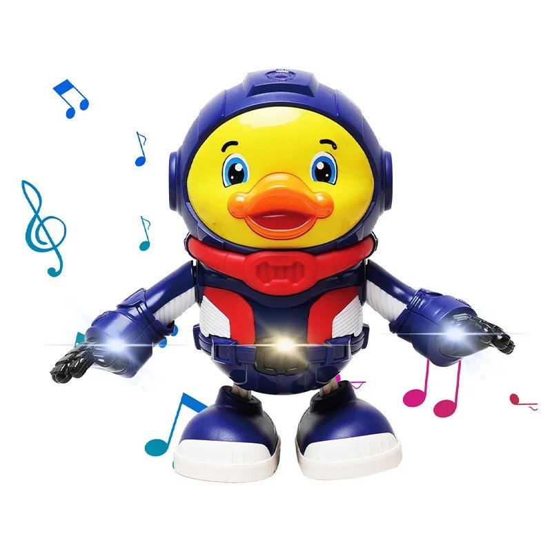 Pato Bailarín Robot con Luces y Música