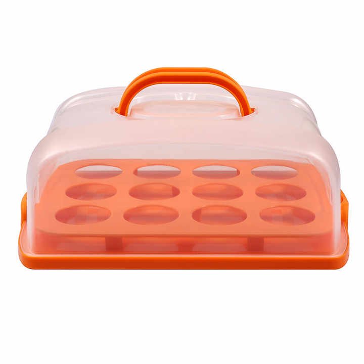 Contenedor Portátil para Cupcakes con Tapa