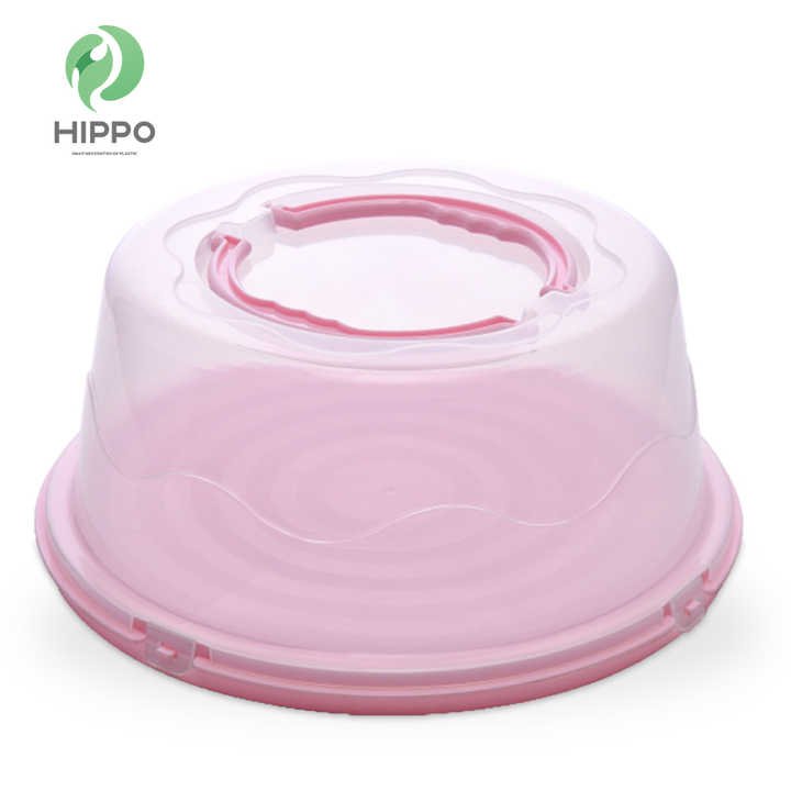 Portatortas Redondo con Tapa y Asa